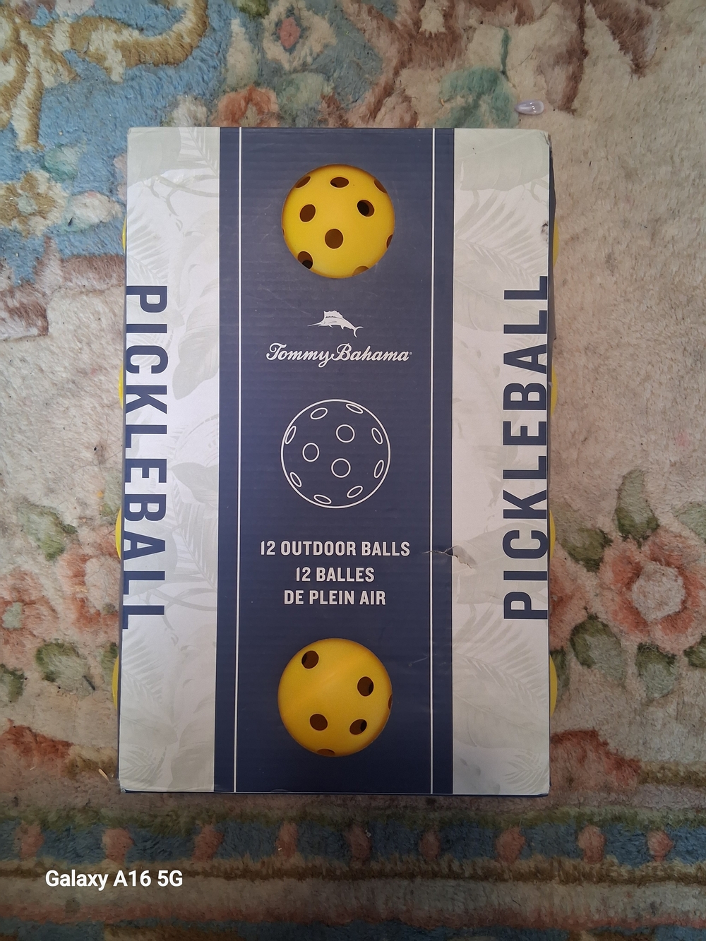 Tommy Bahama Yellow Pickleball Outdoor Balls - 12 Pack